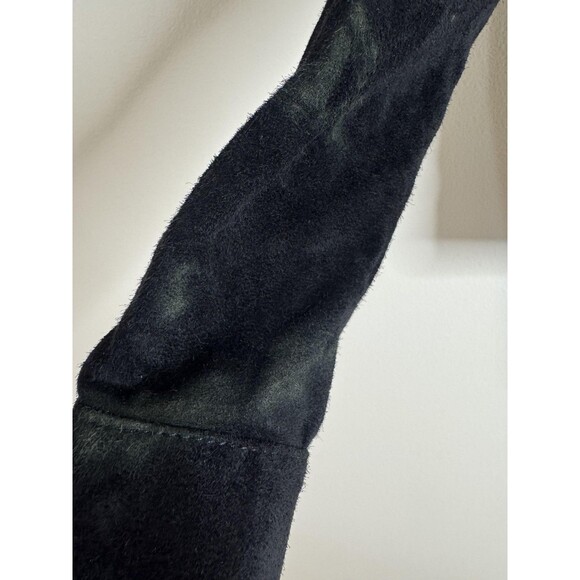 Todd Snyder Jacket Mens XS Black Suede Dylan Calf Leather Trucker Snap - Picture 7 of 16